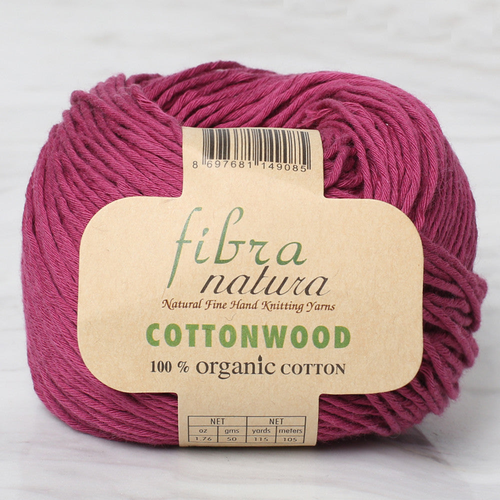 Fibra Natura Cottonwood Fuşya El Örgü İpi - 41126